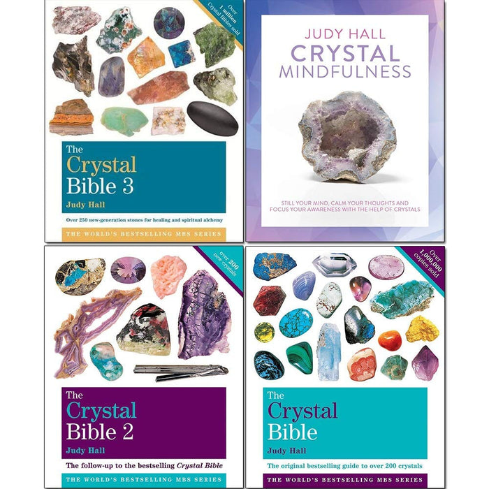 The Crystal Bible Collection by Judy Hall: 4 Books Set - Age 12+ - Paperback Non-Fiction Octopus Publishing Group