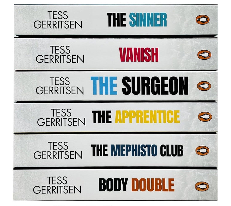 Rizzoli & Isles Series By Tess Gerritsen (Book 1-6) Collection 6 Books Set - Fiction - Paperback Fiction Penguin