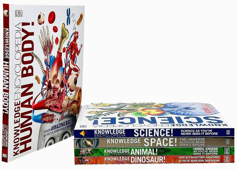 Knowledge Encyclopedias Collection By DK: 5 Books Set - Ages 9-12 - Hardback 9-14 DK