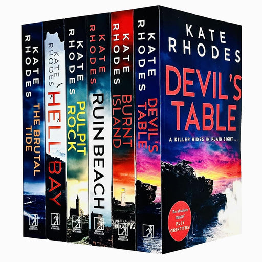 Isles of Scilly Mysteries By Kate Rhodes 6 Books Collection Set - Fiction - Paperback Fiction Simon & Schuster