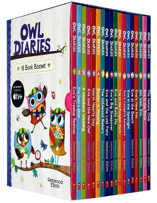 Owl Diaries Series By Rebecca Elliott: illustrated 16 Books Collection Box Set - Ages 5+ - Paperback 5-7 Scholastic