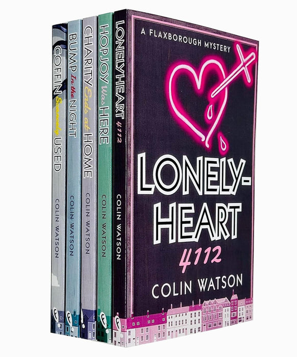 A Flaxborough Mystery Series By Colin Watson (Vol. 1-5) Collection 5 Books Set - Fiction - Paperback Fiction Farrago