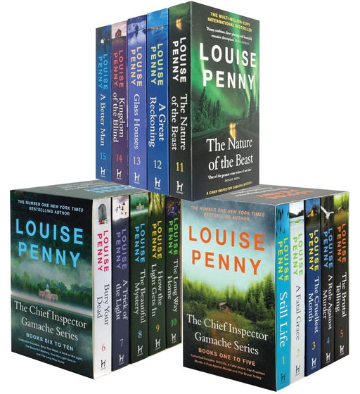 Chief Inspector Gamache Mystery Series (Book 1-15) by Louise Penny: 15 Books Collection Box Set - Fiction - Paperback Fiction Hachette