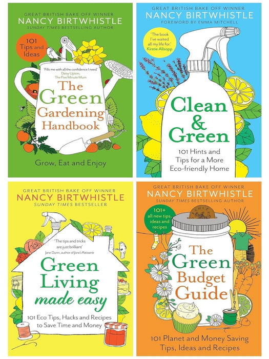 Nancy Birtwhistle Green Living 4 Books Collection Set - Non Fiction- Hardback/Paperback Non-Fiction Pan Macmillan