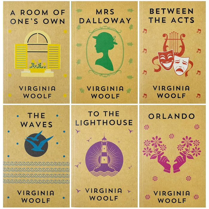 The Virginia Woolf Collection 6 Books Box Set - Fiction - Paperback Fiction Classic Editions