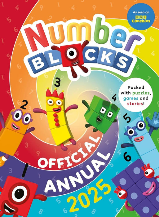 Numberblocks Annual 2025 by Sweet Cherry Publishing - Ages 3-5 - Hardback 3-5 Sweet Cherry Publishing