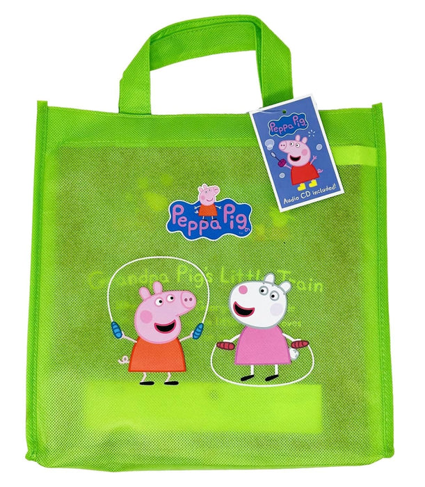 Peppa Pig Collection 10 Books Set in a Lime Bag with an Audio CD - Ages 0-5 - Paperback 0-5 Penguin Random House