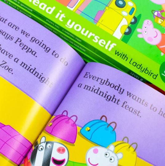 Peppa Pig Read It Yourself (Level 2) by Ladybird: 5 Books Collection Box Set - Ages 4+ - Hardback 0-5 Penguin