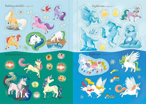 Usborne Sparkly Stickers (Summer, Fairies, Unicorns, Princesses & Sparkly Sticker) 5 Books Collection Set - Ages 3-6 - Paperback 0-5 Usborne Publishing Ltd