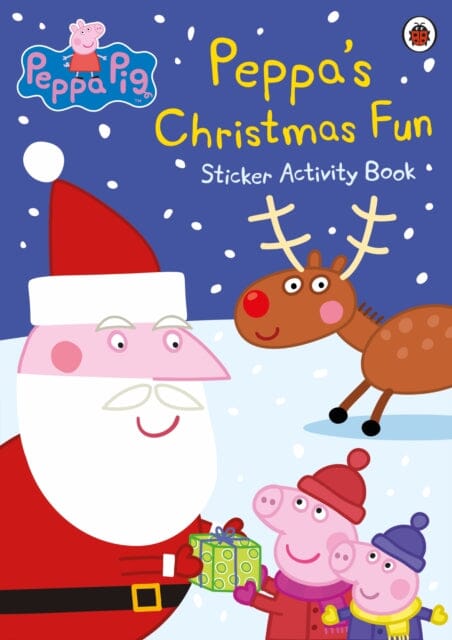 Peppa Pig: Peppa's Christmas Fun Sticker Activity Book by PeppaPig Extended Range Penguin Random House Children's UK