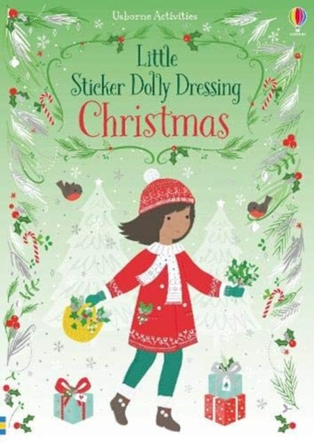 Little Sticker Dolly Dressing Christmas by Fiona Watt Extended Range Usborne Publishing Ltd