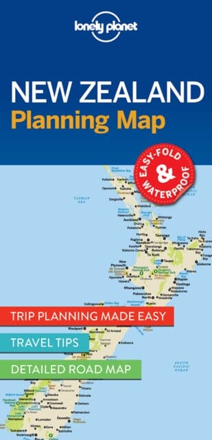 Lonely Planet New Zealand Planning Map by LonelyPlanet Extended Range Lonely Planet Global Limited