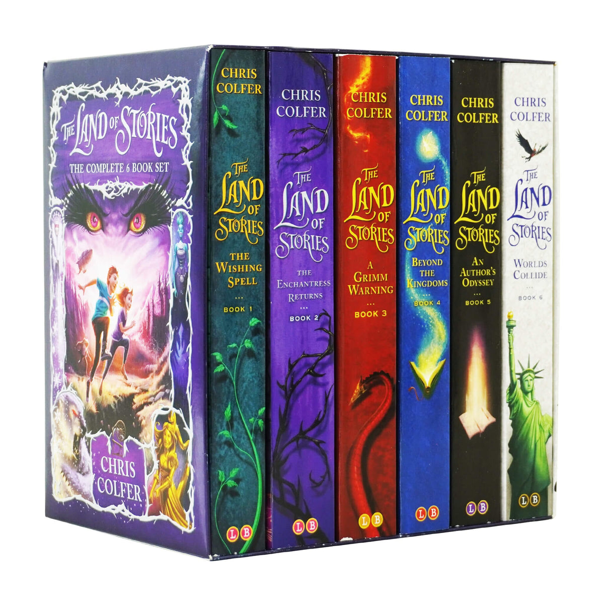 The Land of Stories Series by Chris Colfer: 6 Books Collection Set - A ...