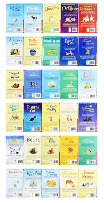 My Animal Stories Reading Library 30 Books Usborne - Ages 5-7 - Paperback