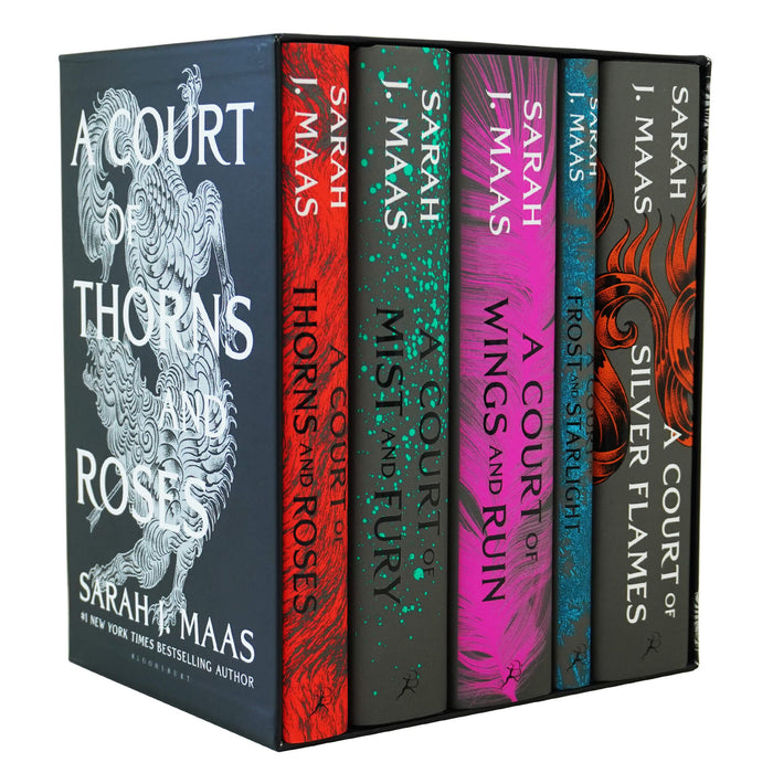A Court of Thorns and Roses 5 Books Box Set by Sarah J. Maas - Ages 17+ - Hardback Young Adult Bloomsbury Publishing PLC