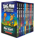 Dog Man 1-10: The Supa Buddies Mega Collection by Dav Pilkey 10 Books Box Set - Ages 6-12 - Hardback 7-9 Scholastic