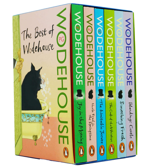 The Best of Wodehouse Collection 6 Books Set By P.G. Wodehouse - Fiction - Paperback Fiction Penguin