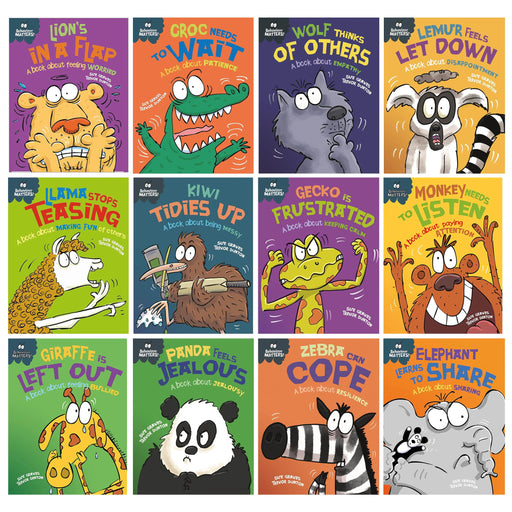 Behaviour Matters 12 Books Collection Set By Sue Graves - Ages 4-7 - Paperback 5-7 Franklin Watts