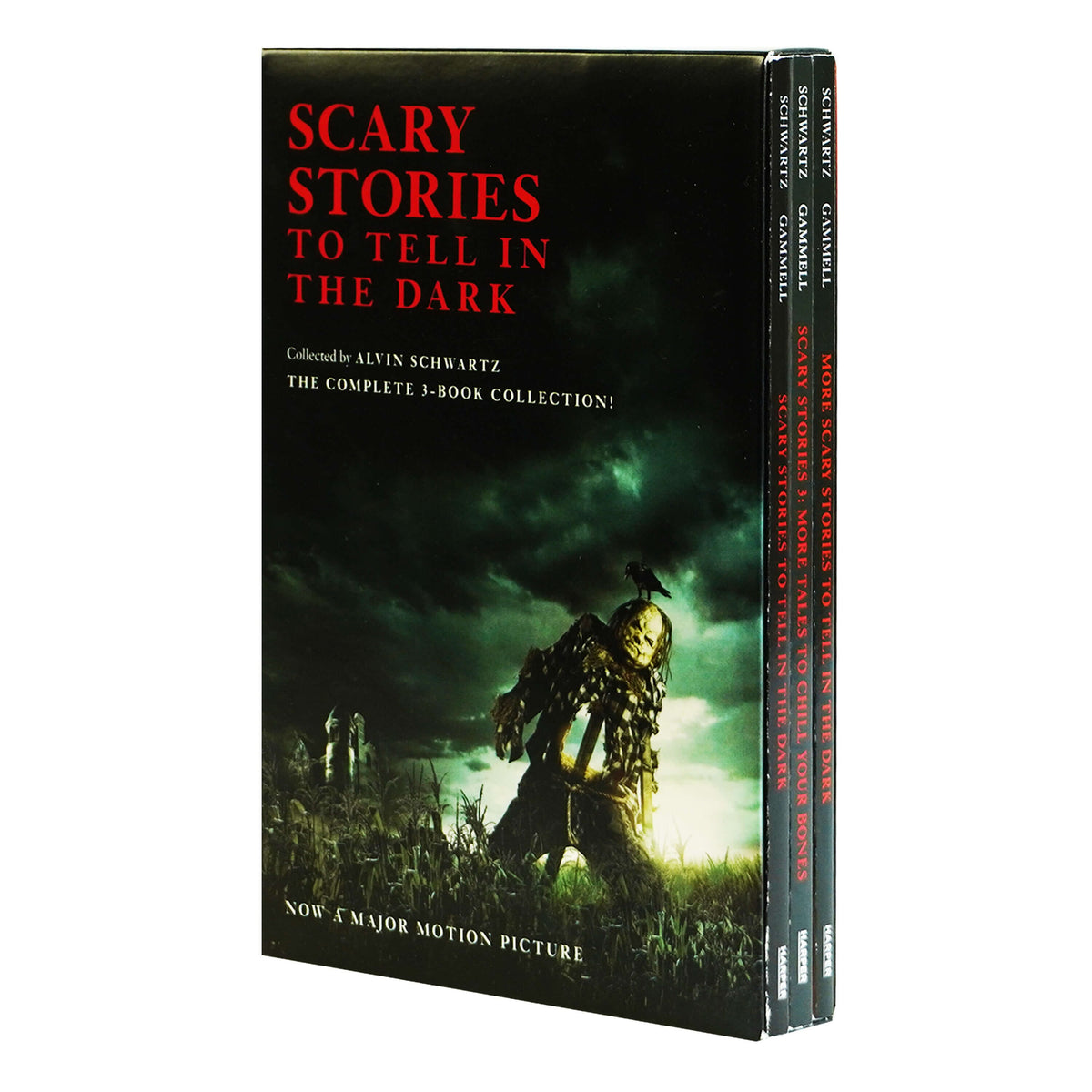 Scary Stories to Tell in the Dark by Alvin Schwartz 3 Books Collection ...