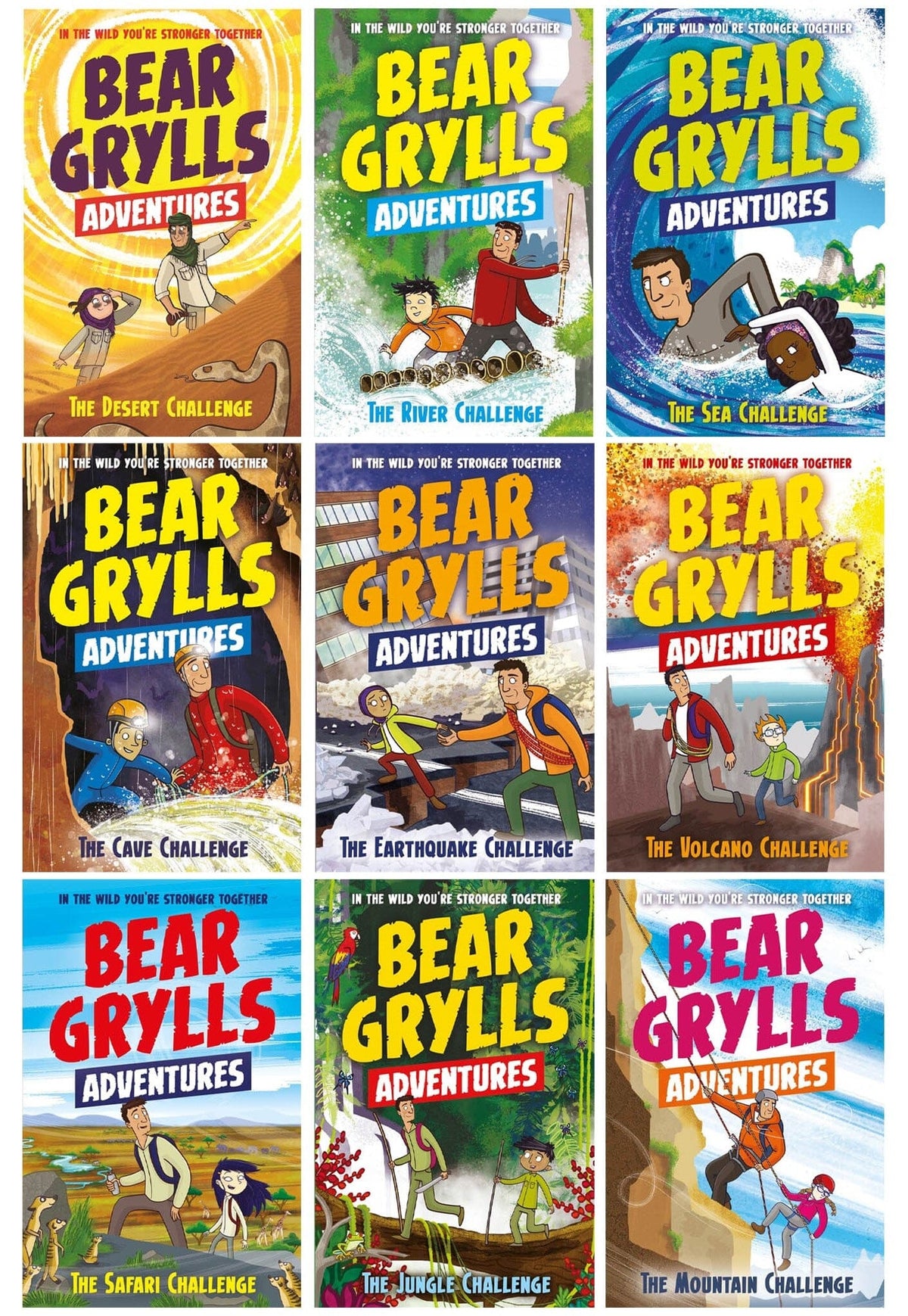 Bear Grylls Adventure Series 10 Books — Books2Door