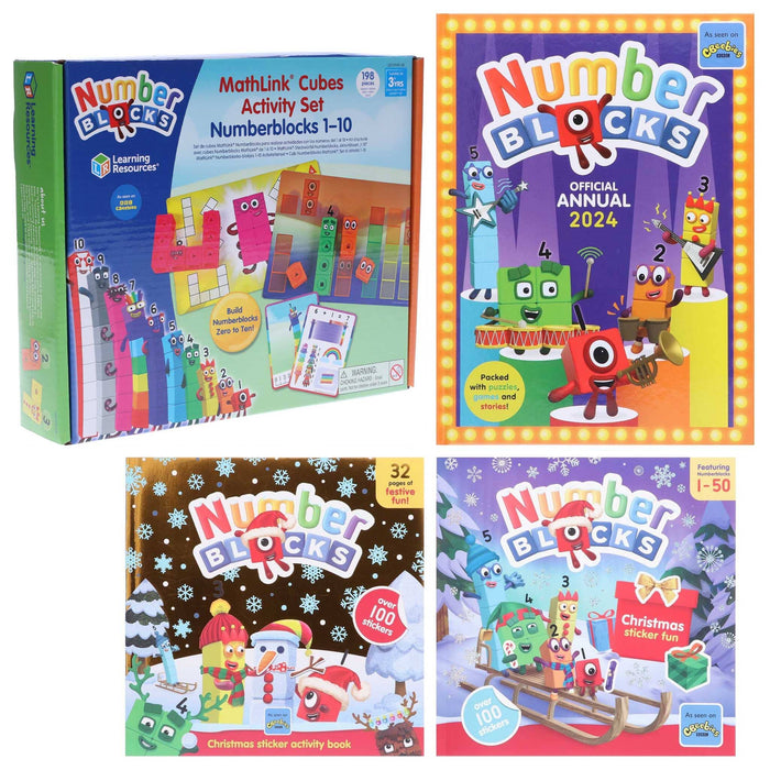 Numberblocks Christmas Special Deal - Book + Educational Toy Collection 0-5 Sweet Cherry Publishing