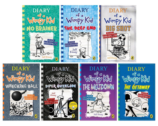 Diary of a Wimpy Kid - Box of Books - 12 book boxset –