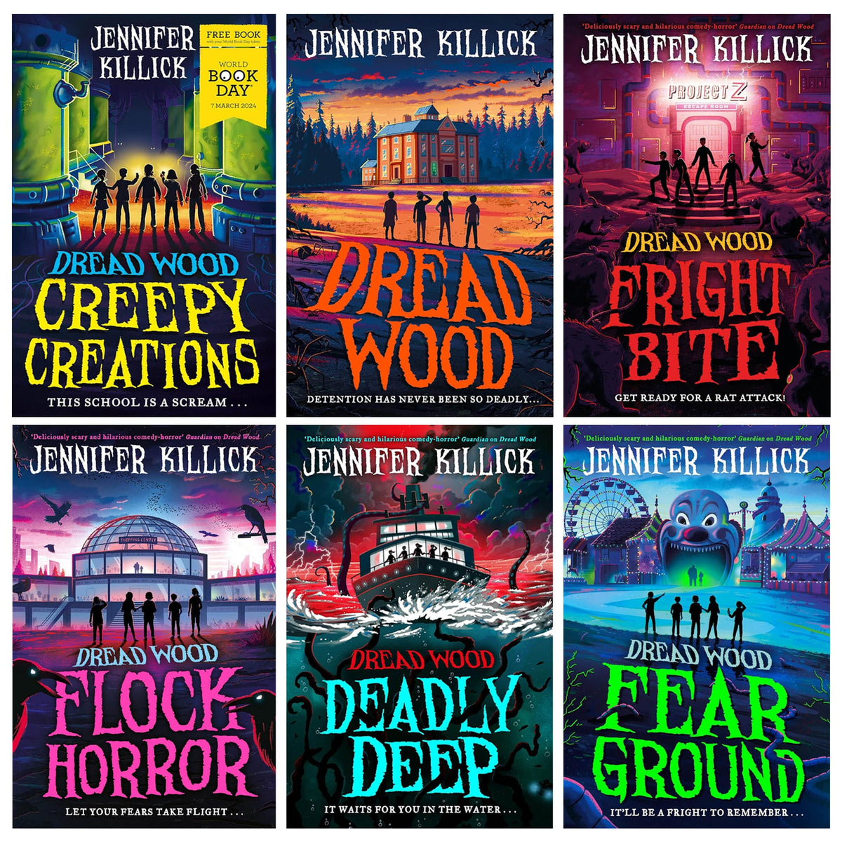 Dread Wood Series By Jennifer Killick 6 Books Collection Set - Ages 8 