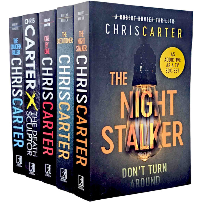 Robert Hunter Series Vol. 1-5 by Chris Carter 5 Books Collection Set - Fiction - Paperback Fiction Simon & Schuster