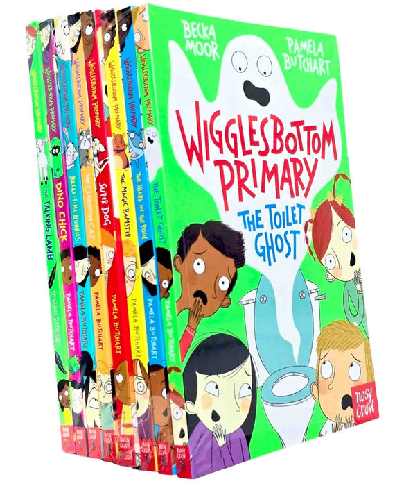 Wigglesbottom Primary Series by Pamela Butchart: 8 Books Collection Set - Ages 7-9 - Paperback 7-9 Nosy Crow Ltd