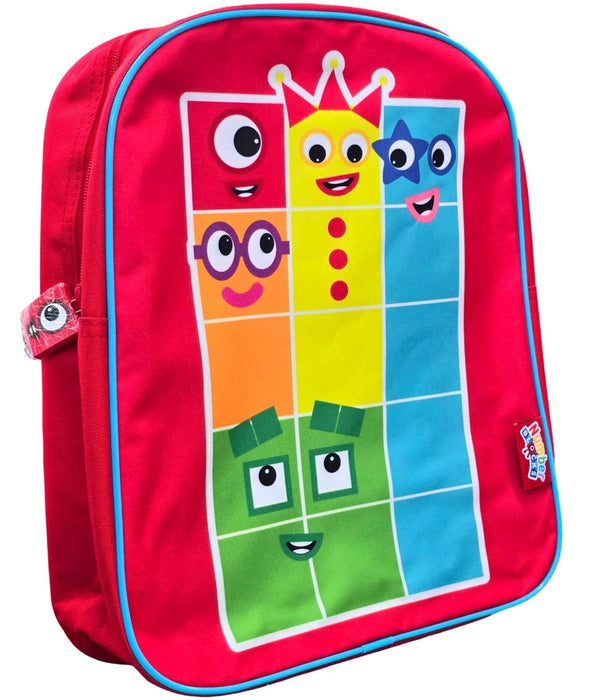 Numberblocks Backpack: Children's Nursery Red School bag for Boys & Girls - Ages 3+ 0-5 Learning Resources