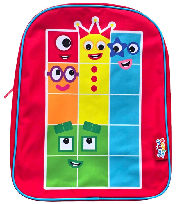 Numberblocks Backpack: Children's Nursery Red School bag for Boys & Girls - Ages 3+ 0-5 Learning Resources