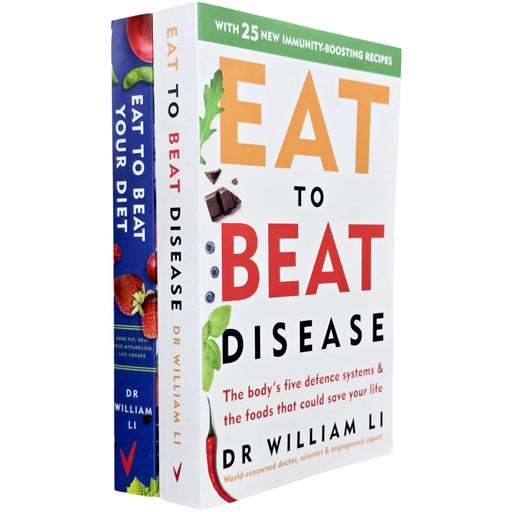 Dr William Li's Eat to Beat Disease & Eat to Beat Your Diet Collection 2 Books Set - Non Fiction - Paperback Non-Fiction Penguin