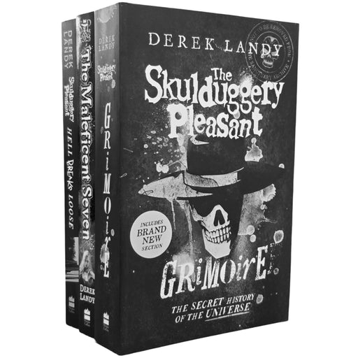 The Skulduggery Pleasant Series by Derek Landy 3 Books Collection Set - Ages 11-14 - Paperback Fiction HarperCollins Publishers