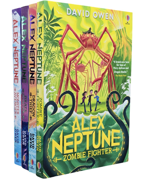 Alex Neptune Series By David Owen 4 Books Collection Set - Ages 9-12 - Paperback 9-14 Usborne Publishing Ltd