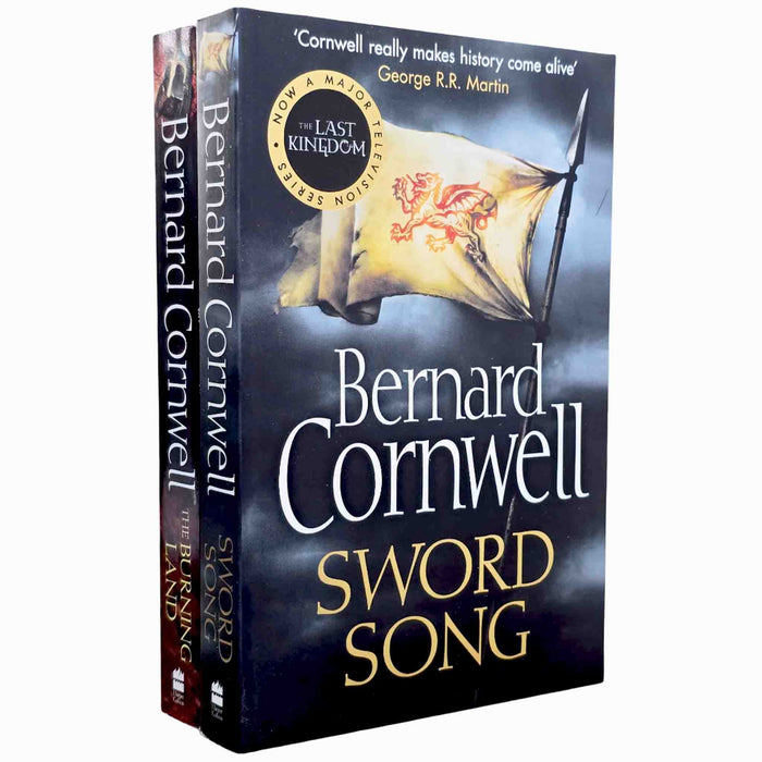 Sword Song & The Burning Land (The Last Kingdom Book 4 & 5) By Bernard Cornwel 2 Books Collection Set - Fiction - Paperback Fiction HarperCollins Publishers