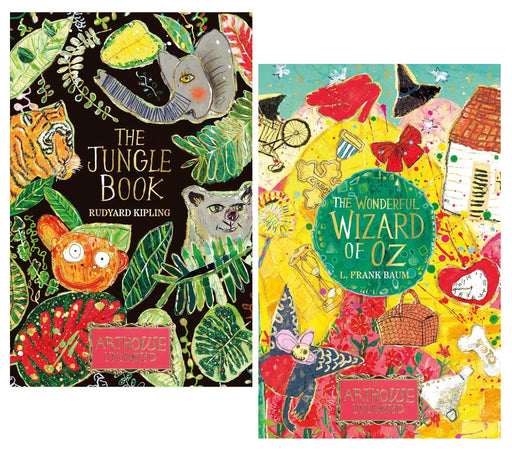 The Jungle Book & The Wonderful Wizard of Oz: ARTHOUSE Unlimited Special Edition 2 Books Collection Set - Ages 7+ - Paperback 7-9 Sweet Cherry Publishing