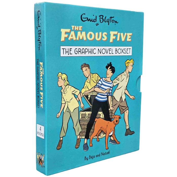 The Famous Five Graphic Novel By Enid Blyton 4 Books Collection Box Set - Ages 9+ - Paperback Fiction Hachette