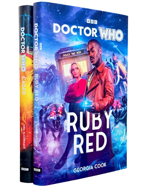 Doctor Who: Ruby Red & Caged By Georgia Cook & Una McCormack 2 Books Collection Set - Ages 16+ - Hardback Fiction Penguin