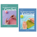 The Beginner's Guide to Crochet & Knitting By Claire Montgomerie & Lynne Rowe 2 Books Collection Set - Non Fiction - Paperback Non-Fiction Search Press Ltd