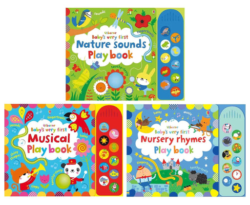 Usborne Baby's Very First Books by Fiona Watt 3 Books Collection Set - Ages 0-3 - Board Book 0-5 Usborne Publishing Ltd