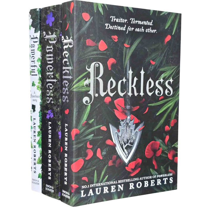 The Powerless Trilogy By Lauren Roberts 3 Books Collection - Ages 14+ - Paperback Fiction Simon & Schuster