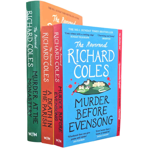 Canon Clement Mysteries By Reverend Richard Coles 3 Books Collection Set - Fiction - Paperback/Hardback Fiction Hachette