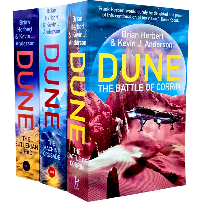 Legends of Dune Series by Brian Herbert & Kevin J Anderson 3 Books Collection Set - Fiction - Paperback Fiction Hodder