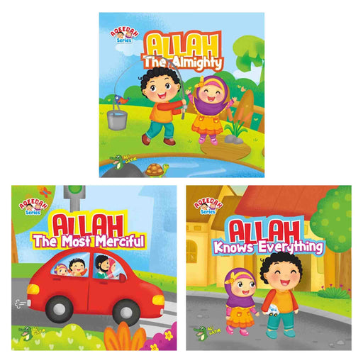 Aqeedah Series 3 Picture Books Collection Set - Ages 2-5 - Paperback 0-5 Ali Gator