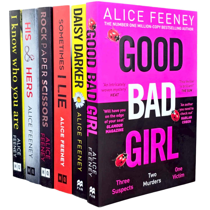 Alice Feeney 6 Books Collection Set - Fiction - Paperback Fiction HarperCollins Publishers