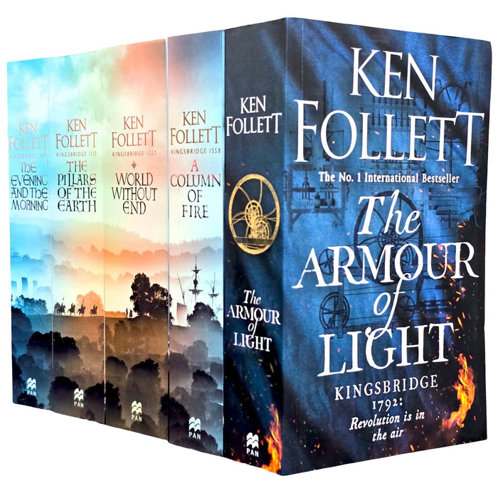 Kingsbridge Series by Ken Follett 5 Books Collection Set - Fiction - Paperback Fiction Pan Macmillan