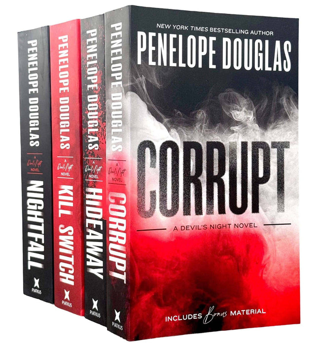 Devil's Night Series By Penelope Douglas 4 Books Collection Set - Fiction - Paperback Fiction Hachette