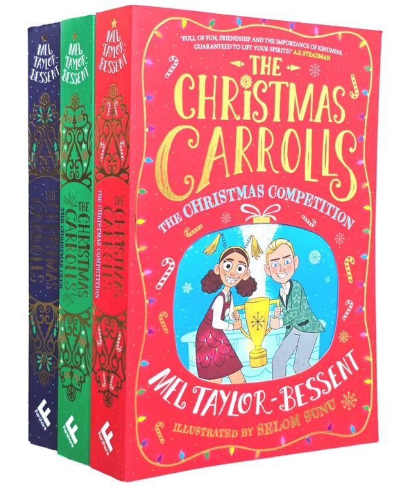 The Christmas Carrolls Series By Mel Taylor-Bessent 3 Books Collection Set - Ages 8-12 - Paperback 9-14 HarperCollins Publishers