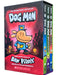 Dog Man: Book 1-3 Graphic Novels by Dav Pilkey 3 Books Collection Box Set - Ages 6-12 - Hardback Graphic Novels Scholastic