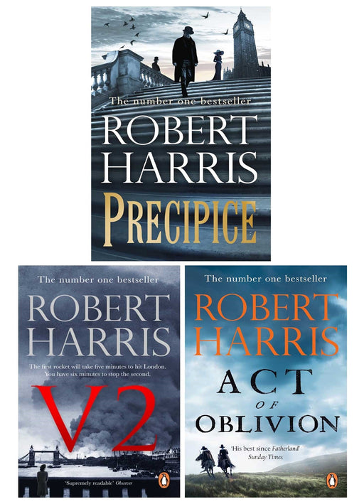 Robert Harris Collection (V2, Act of Oblivion & Precipice) 3 Books Set - Fiction - Paperback/Hardback Fiction Penguin